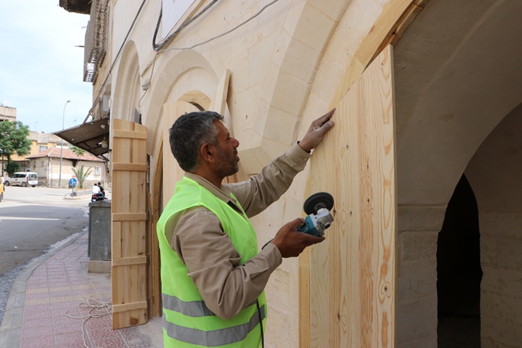 Kilis'te Depremde Hasar Gören Tescilli Yapılar Restore Ediliyor1