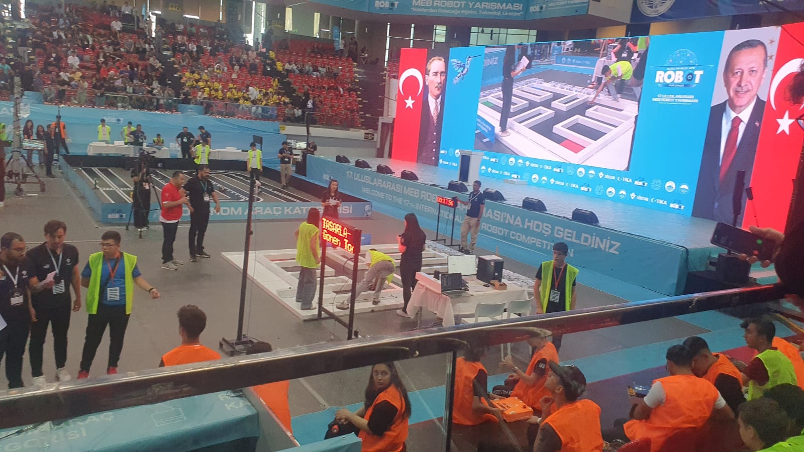 Nuri Pakdil Bilsem Robot Ekibi Olarak Uluslararası Meb Robot Yarışması (1)