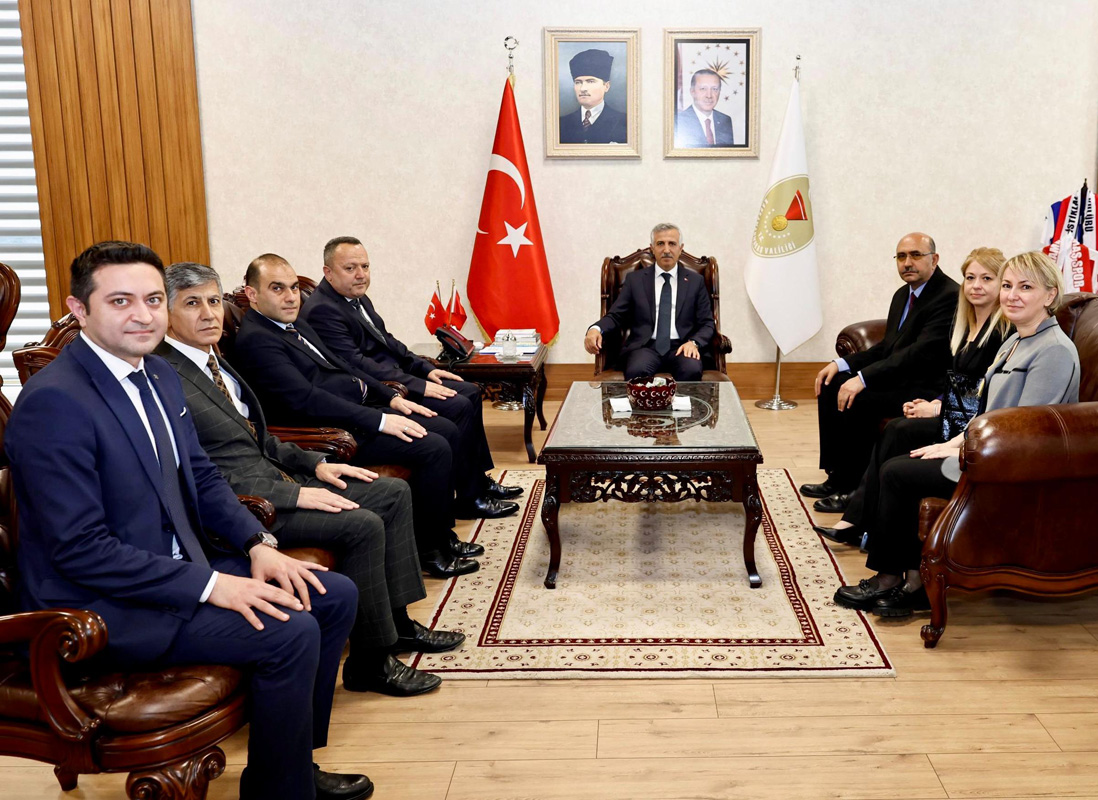 Sosyal Güvenlik Haftası Dolayısıyla Vali Ünlüer’e Ziyaret (1)