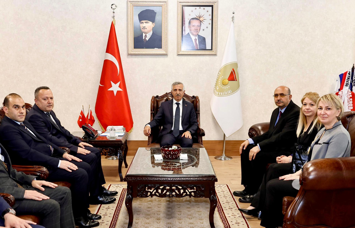 Sosyal Güvenlik Haftası Dolayısıyla Vali Ünlüer’e Ziyaret (3)
