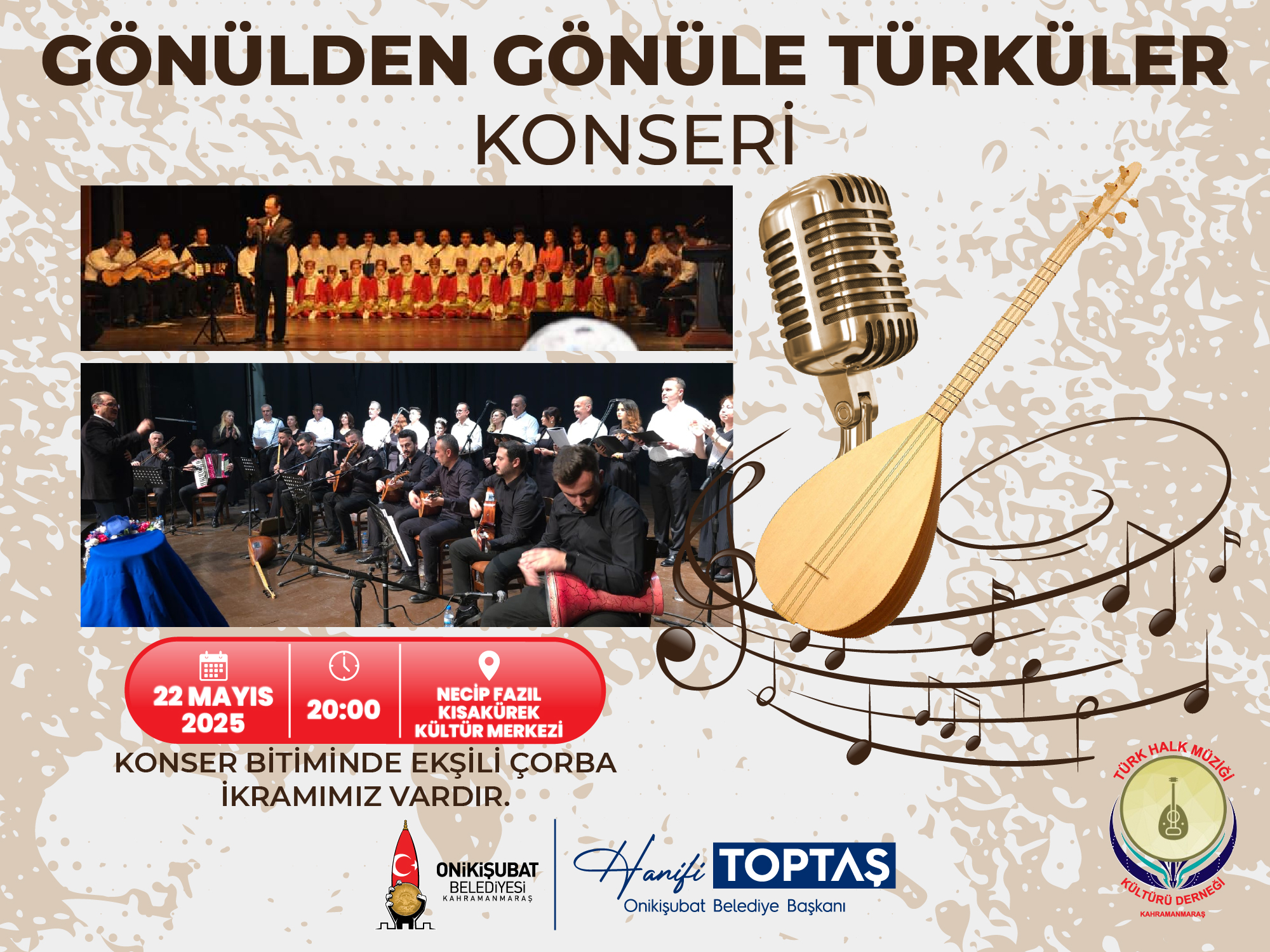 Türk Halk Müziği Konseri Led 2000X1500 Px