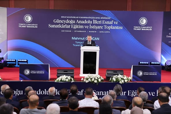 07Ticaret Bakan Yardımcısı Mahmut Gürcan Şanlıurfa'da Konuştu