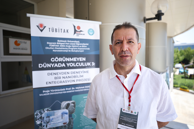 Depremzede Öğrenciler, Tübi̇tak Projesiyle Balıkesir'de Nanoteknoloji Ile Tanıştı1