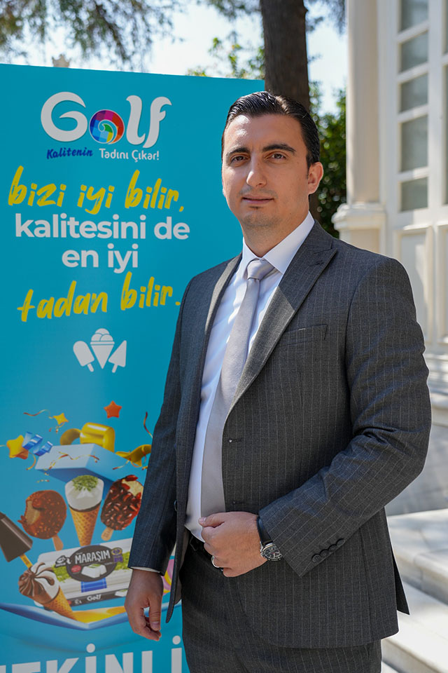 Golf Dondurma Fabrikalar Direktörü Levent Bilginer