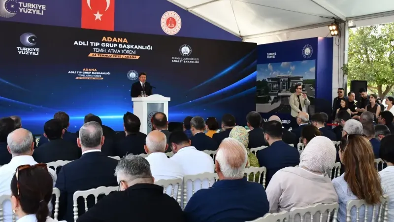 Bakan Tunc Adanada Konustu Adanaya Yeni Adli Tip Binasi Geliyor 1759376989