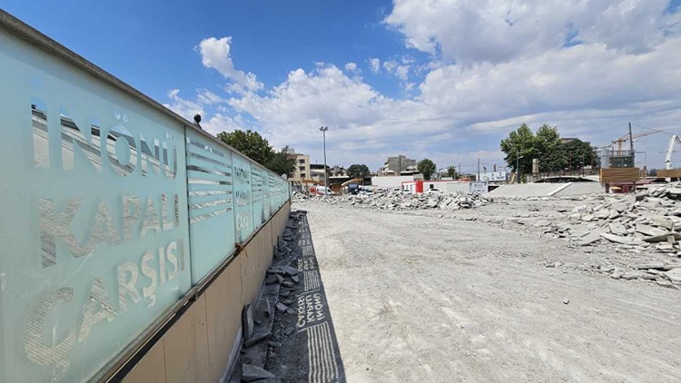 Depremlerden Etkilenen Malatya İnönü Kapalı Çarşısı Yenilenecek0