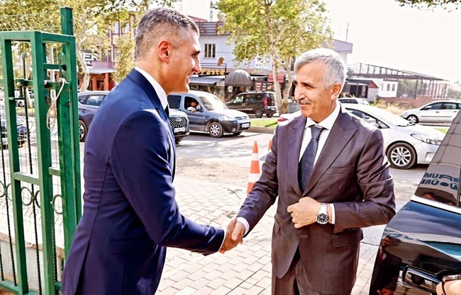 Vali Ünlüer’den Sgk İl Müdürlüğüne Ziyaret (1)