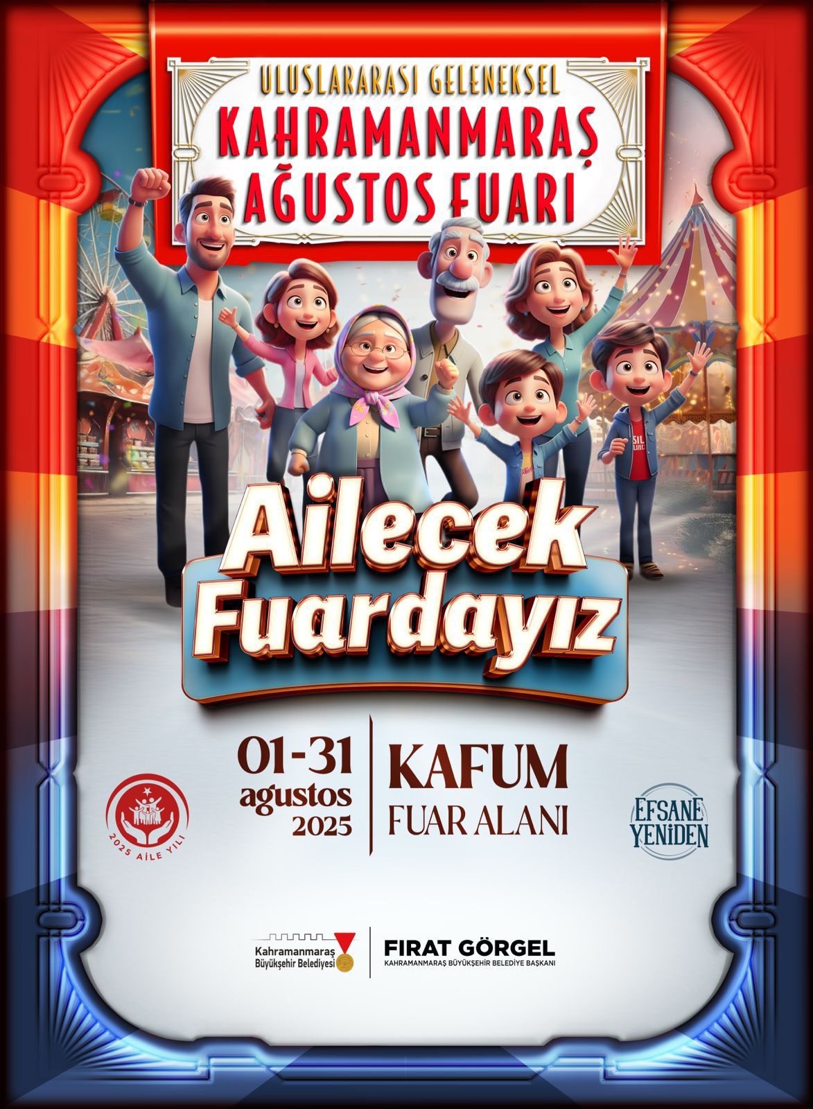 1 Ağustos Cuma Günü (Yarın) Geleneksel Ağustos Fuarı’nda Gerçekleştirilecek Etkinlikler Ekteki Gibidir (3)