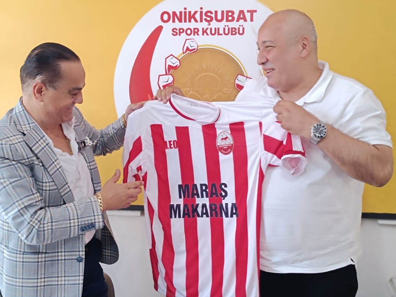 Maraş Makarna Ve Kahramanmaraşspor Arasında Sponsorluk Lansmanı Gerçekleştirildi (1)