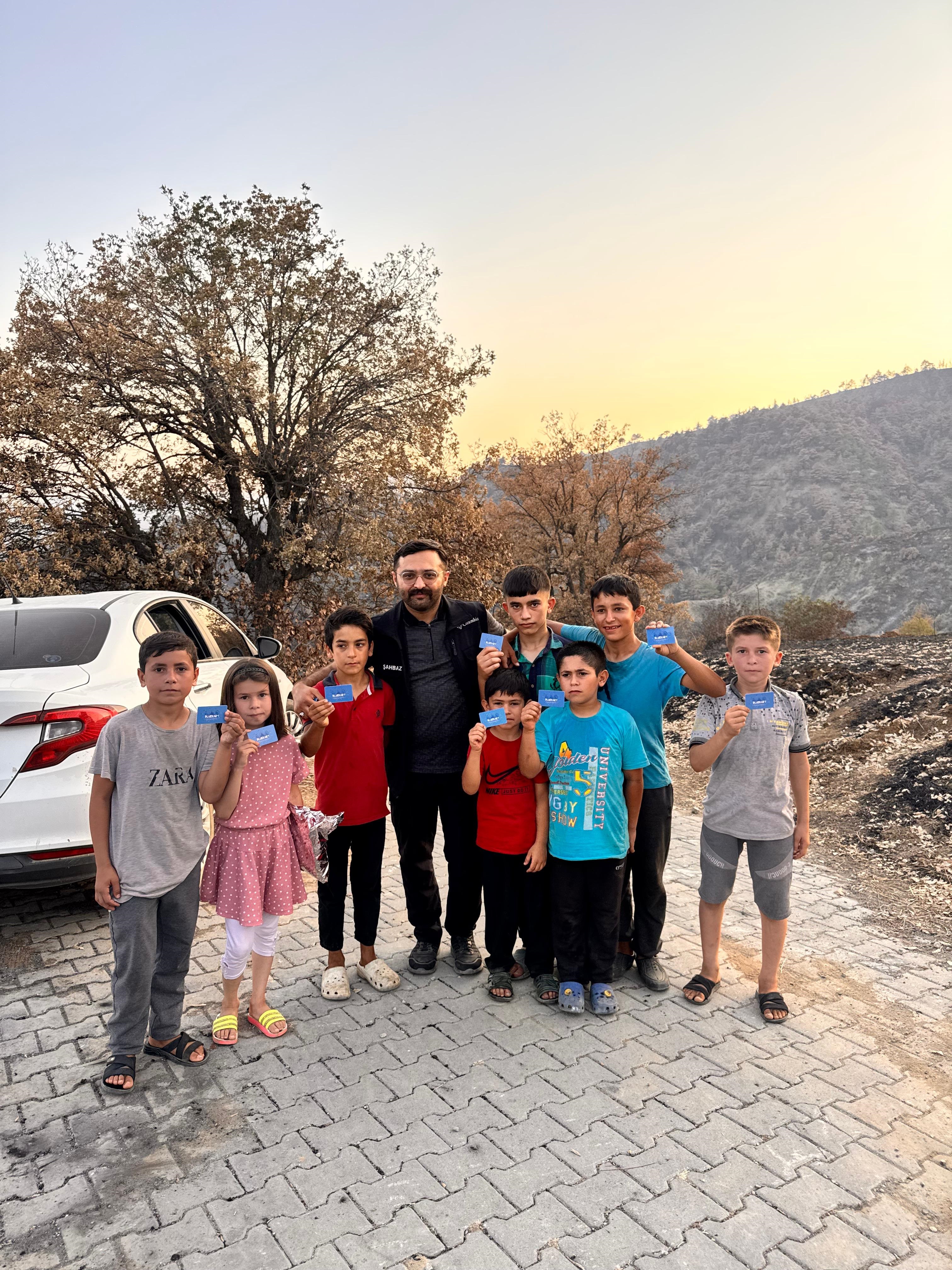 Mücahit Ve Arkadaşlarına Blueland’dan Morel Desteği0