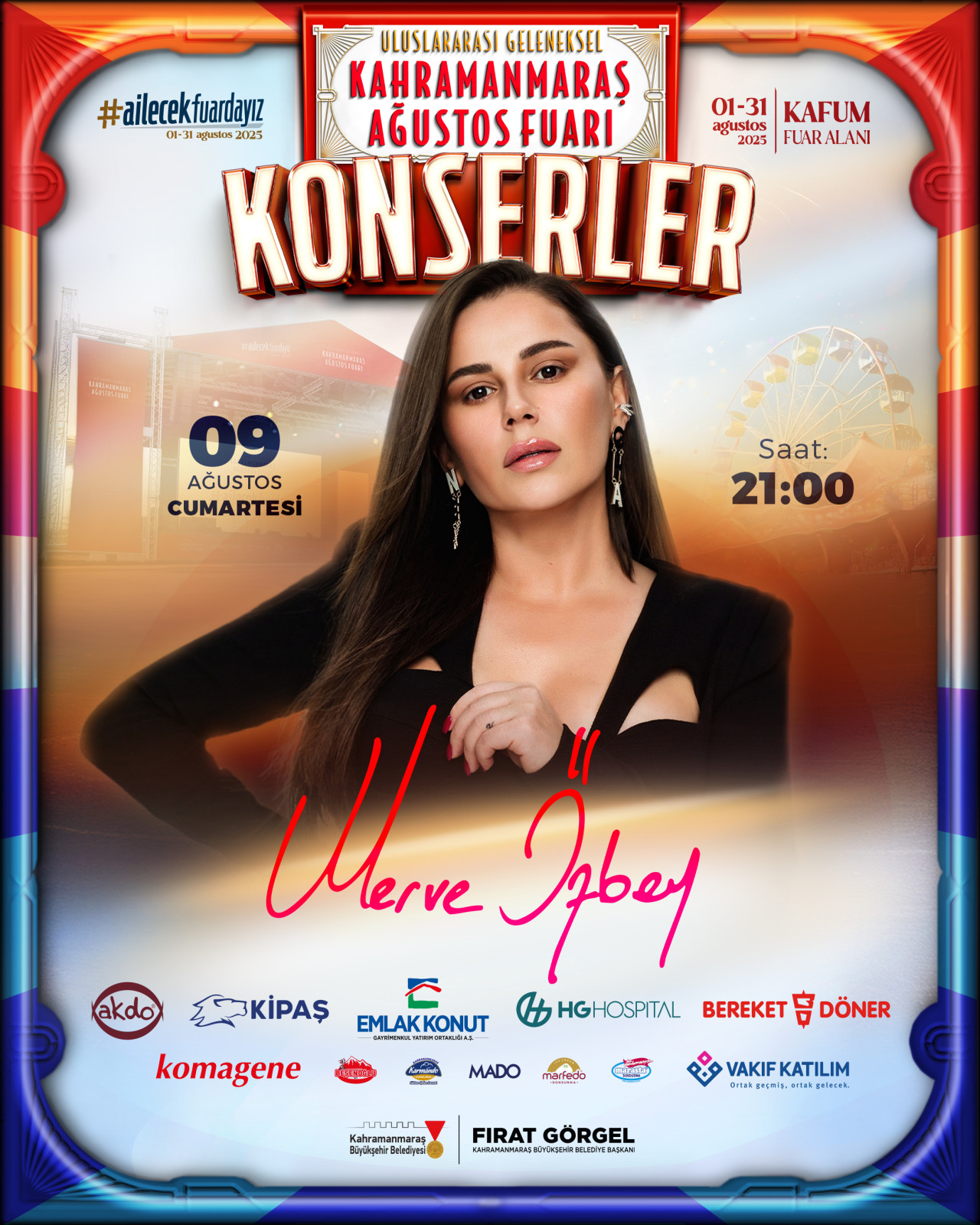Pop Müziğin Güçlü Sesi Merve Özbey, Kafum’da Müzik Ziyafeti Sunacak
