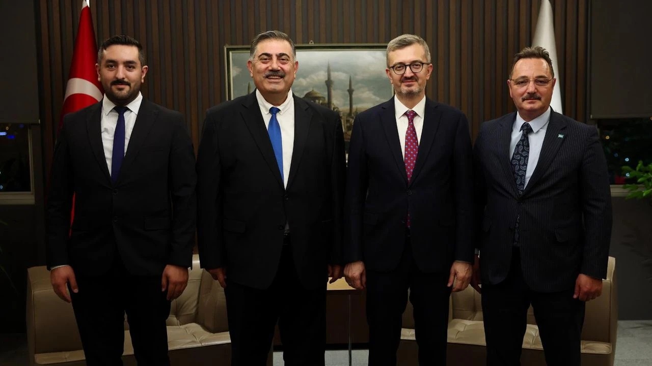 Ti̇mbi̇r’den İletişim Başkanı Duran’a Ziyaret (2)