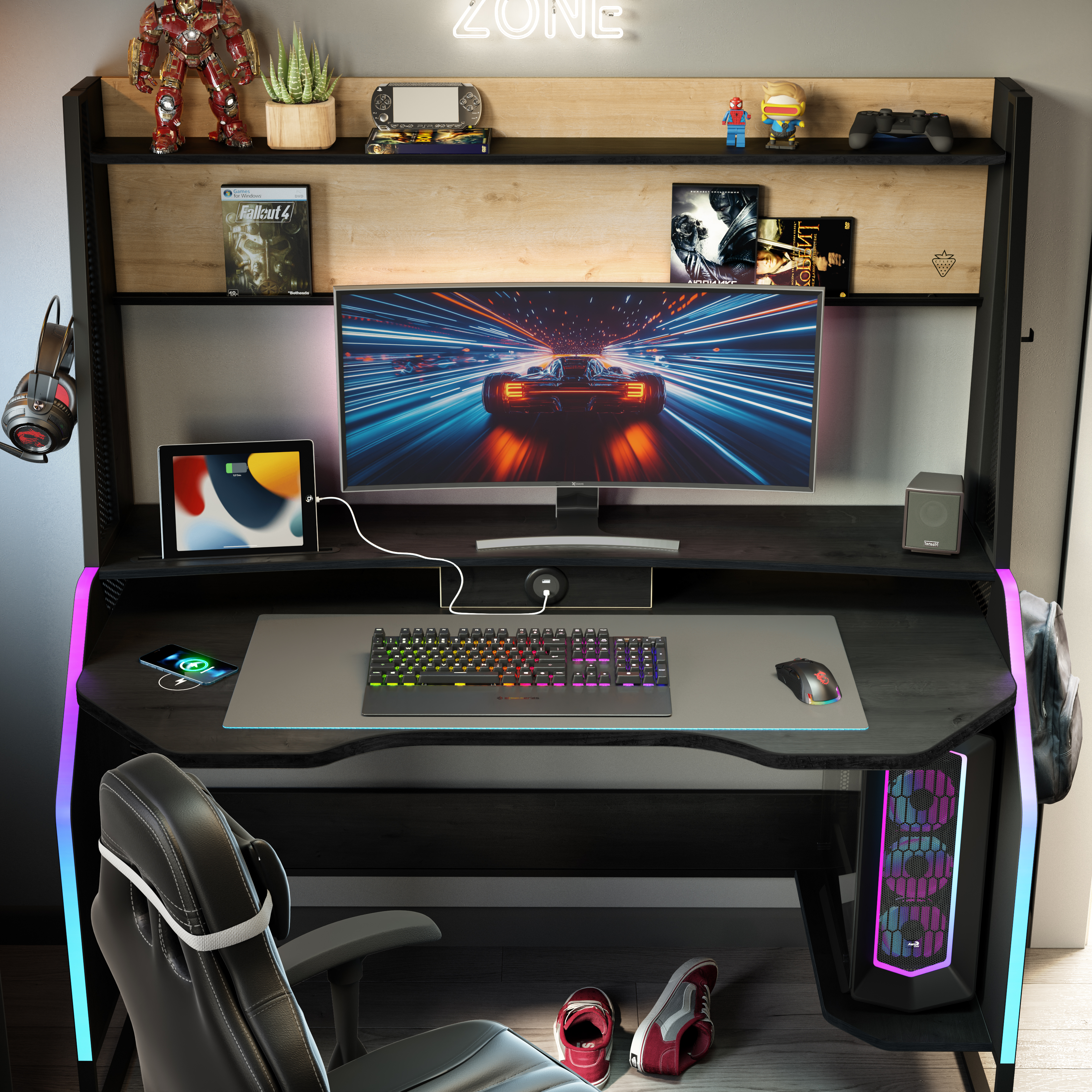 Yeni Black Gaming Masa Ile Oyun Dünyana Seviye Atlat (1)