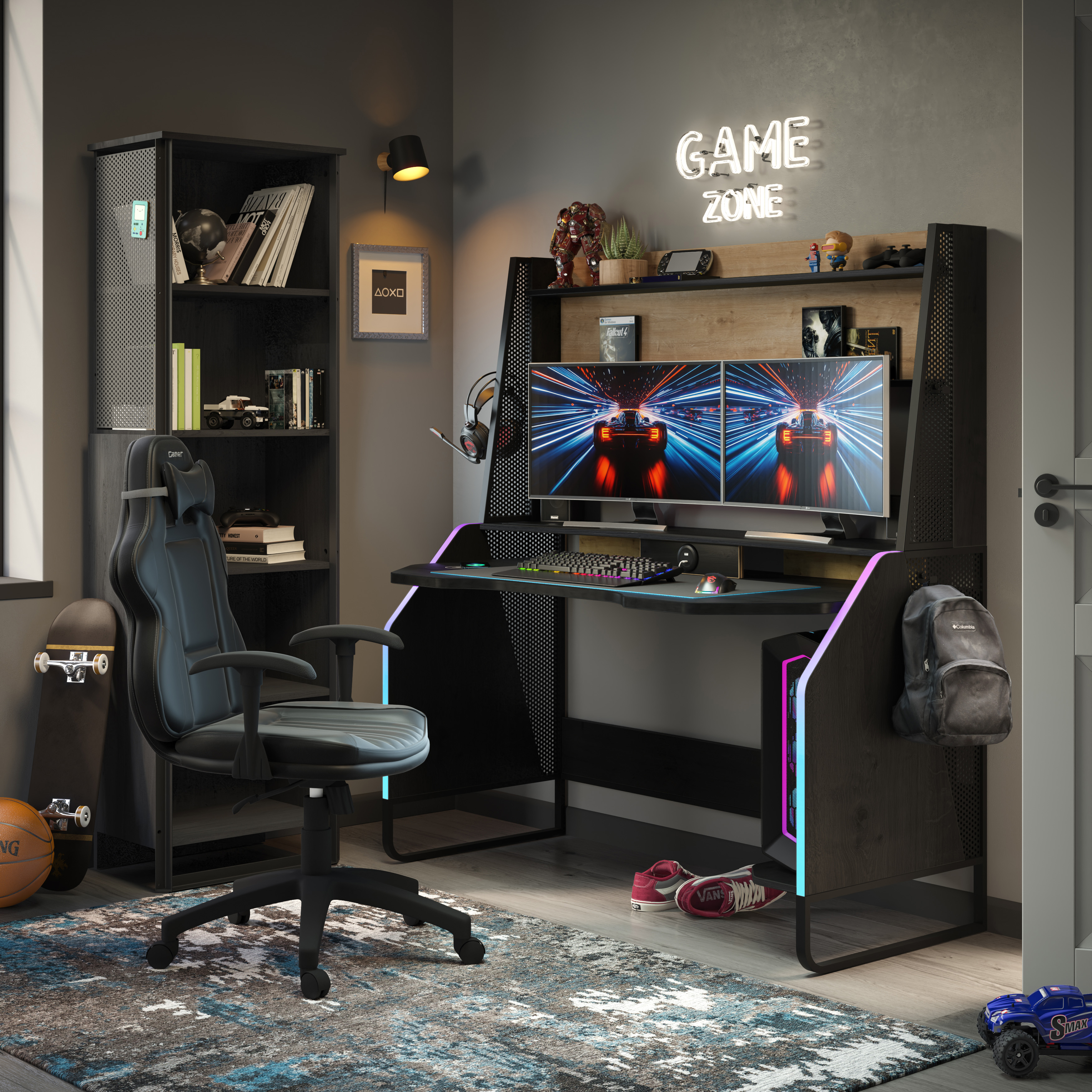 Yeni Black Gaming Masa Ile Oyun Dünyana Seviye Atlat (2)