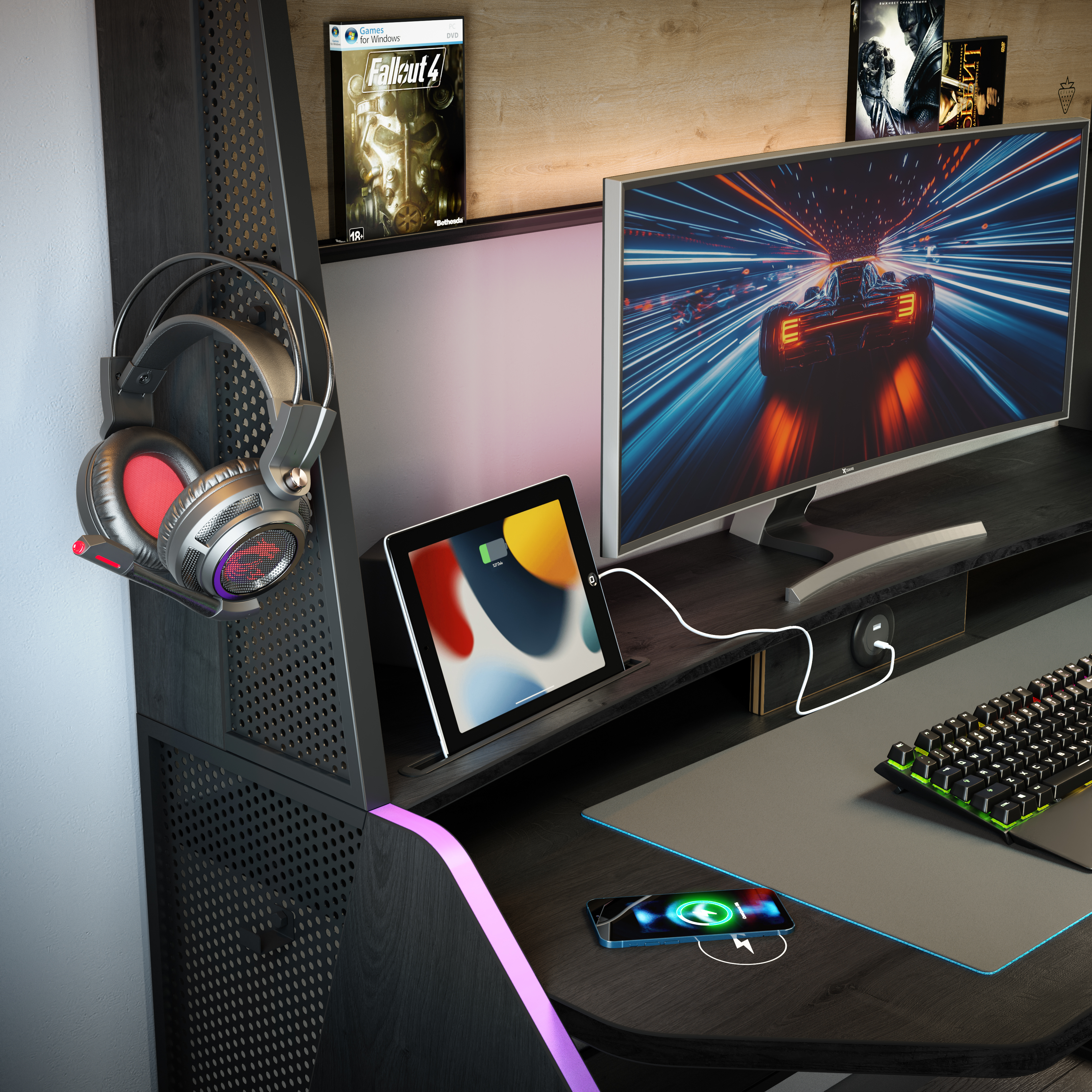 Yeni Black Gaming Masa Ile Oyun Dünyana Seviye Atlat (3)