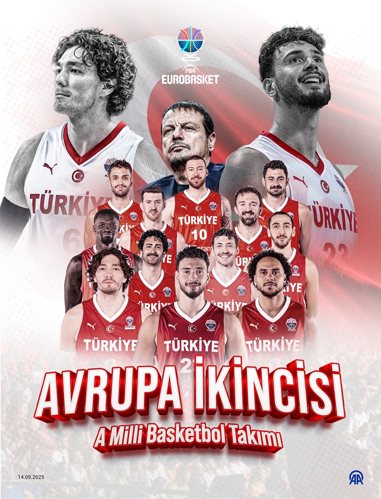 A Milli Basketbol Takımı, Avrupa Ikincisi Oldu (2)