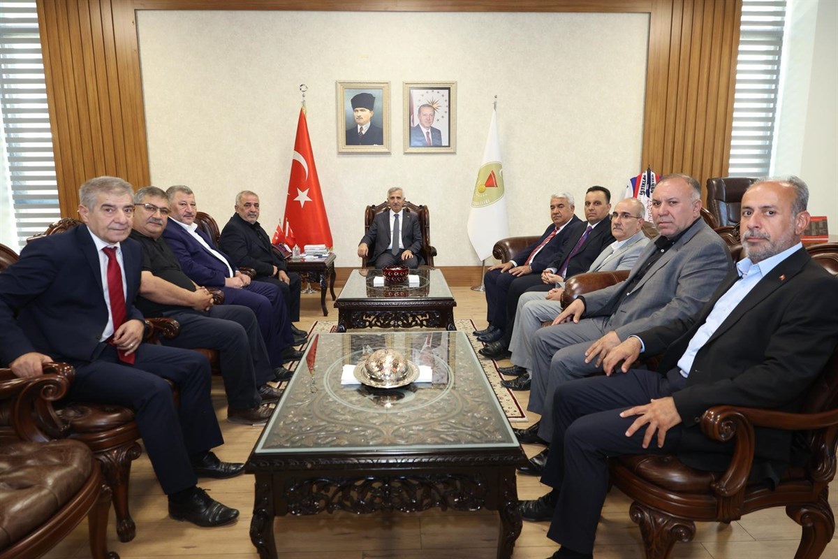 Ahilik Haftası Münasebetiyle Vali Ünlüer’e Ziyaret (4)