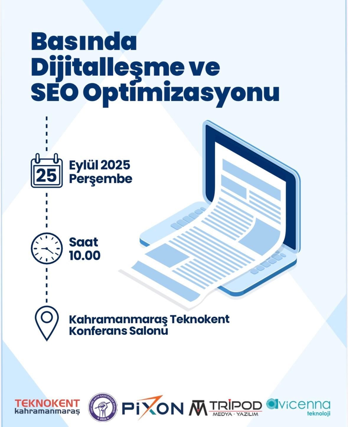 Basında Dijitalleşme Ve Seo Optimizasyonu Kahramanmaraş’ta Masaya Yatırılacak