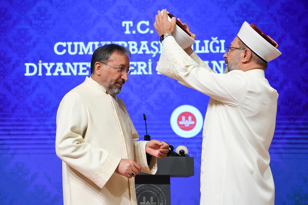 Diyanet İşleri Başkanı Prof. Dr. Safi Arpaguş Göreve Başladı (1)
