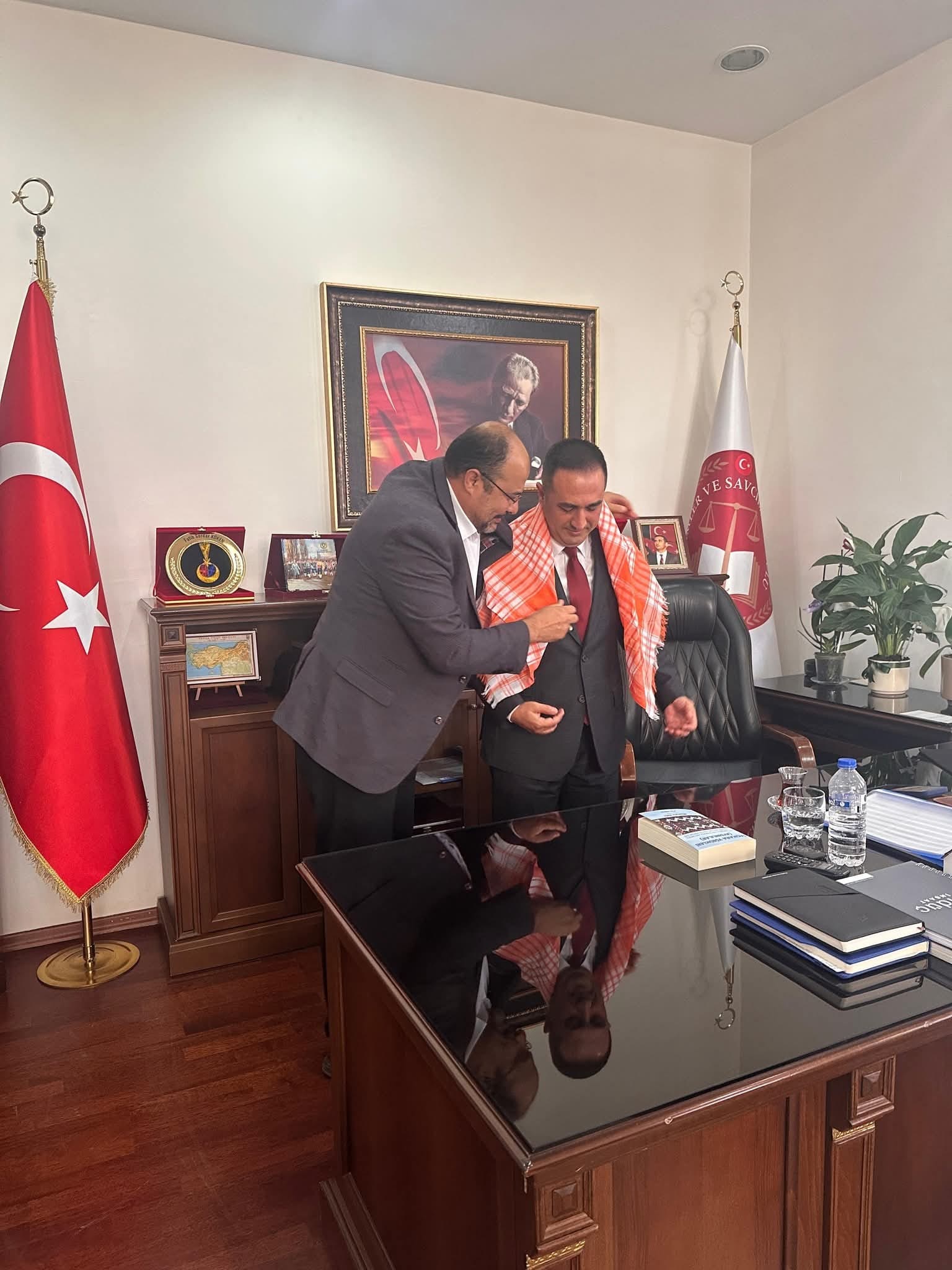 Kahramanmaraş Yörük Türkmenlerinden Adalet Komisyonu Başkanına Ziyaret (3)
