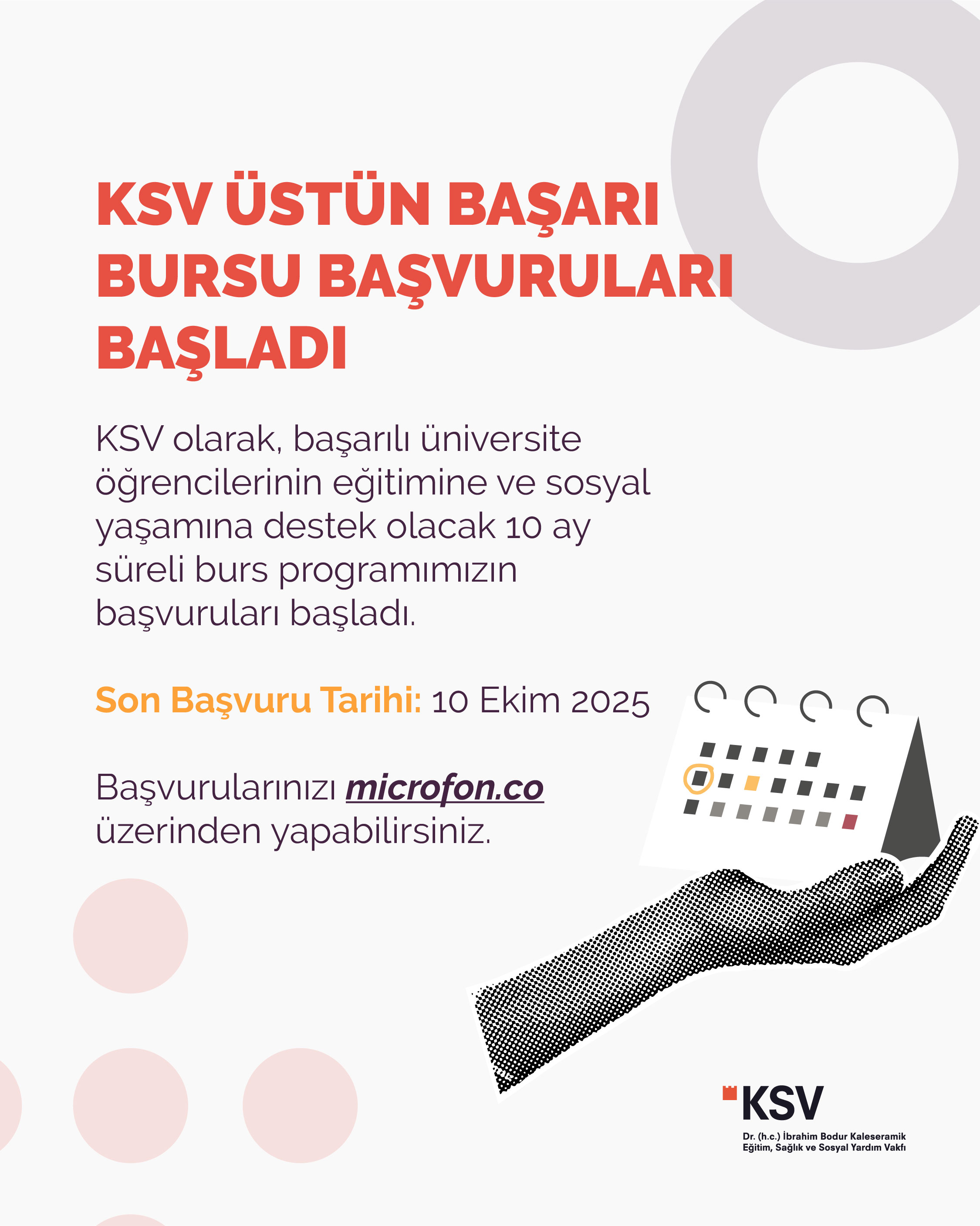 Ksv Üstün Başarı Bursu Başvuruları Başladı (1)