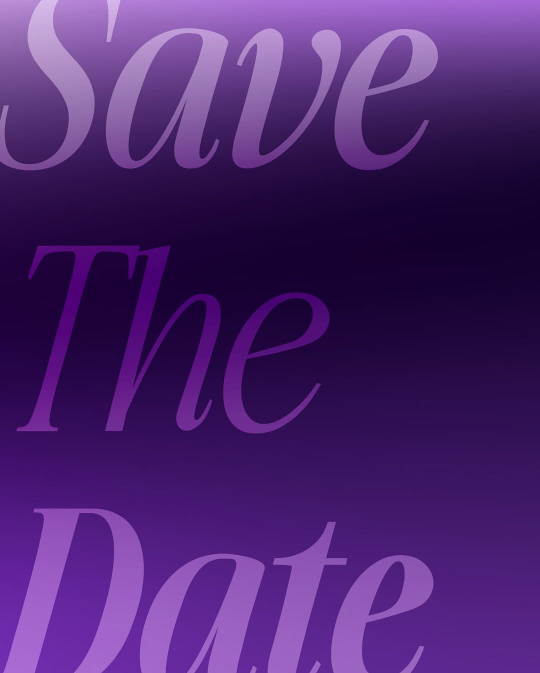 Save The Date