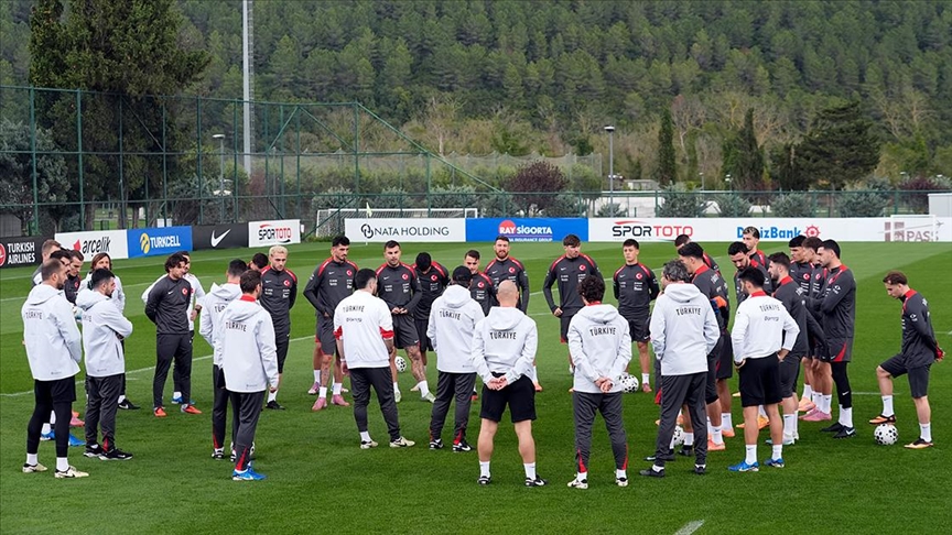 A Milli Futbol Takımı, Gürcistan Maçının Hazırlıklarını Tamamladı