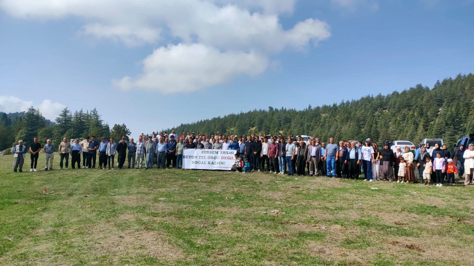 Başkonuş’ta Doğaya Tel Örgü Halk Ata Mirasına Sahip Çıkıyor