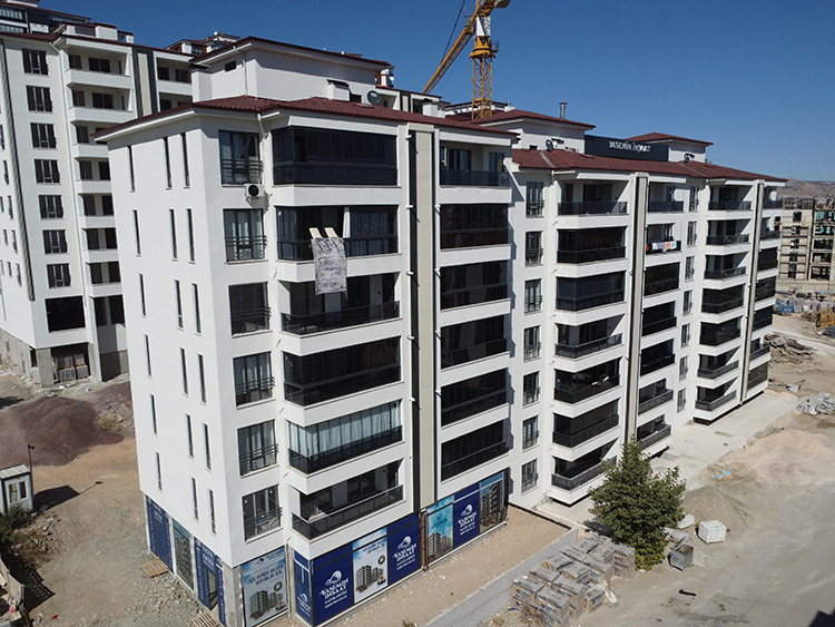 Elazığ'da 1216 Depremzede Aile Yerinde Dönüşüm Projesi Kapsamında Yapılan Evlerine Yerleşti (1)
