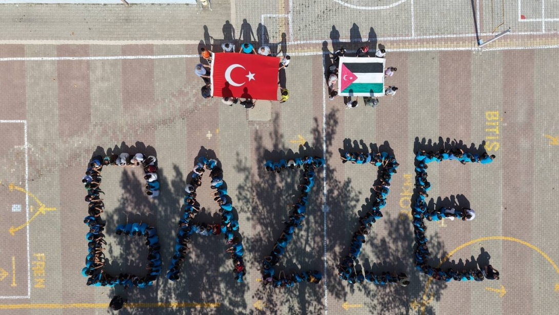 Filistinli Mazlumlara Bir Destek Çağrısı Da Kahramanmaraşlı Öğrencilerden (1)