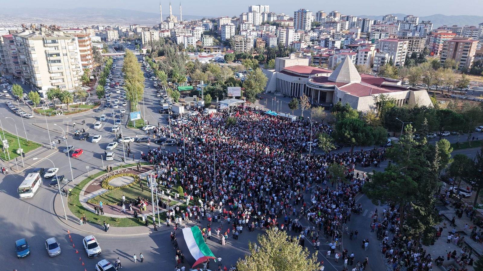 Kahramanmaraş, Gazze İçin Tek Yürek Oldu (10)