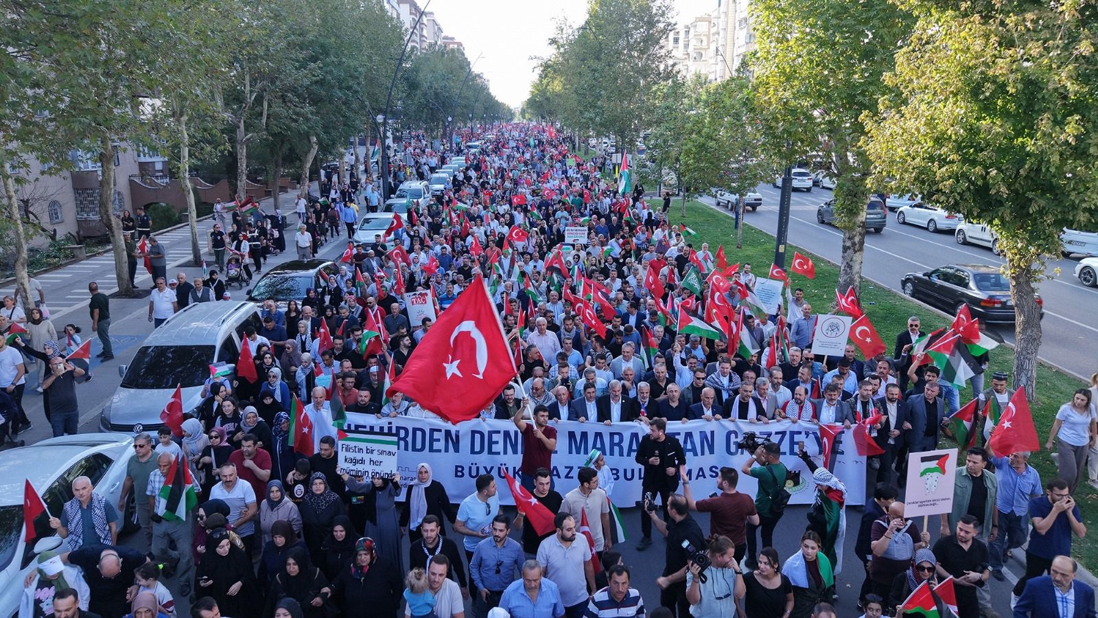 Kahramanmaraş, Gazze İçin Tek Yürek Oldu (2)
