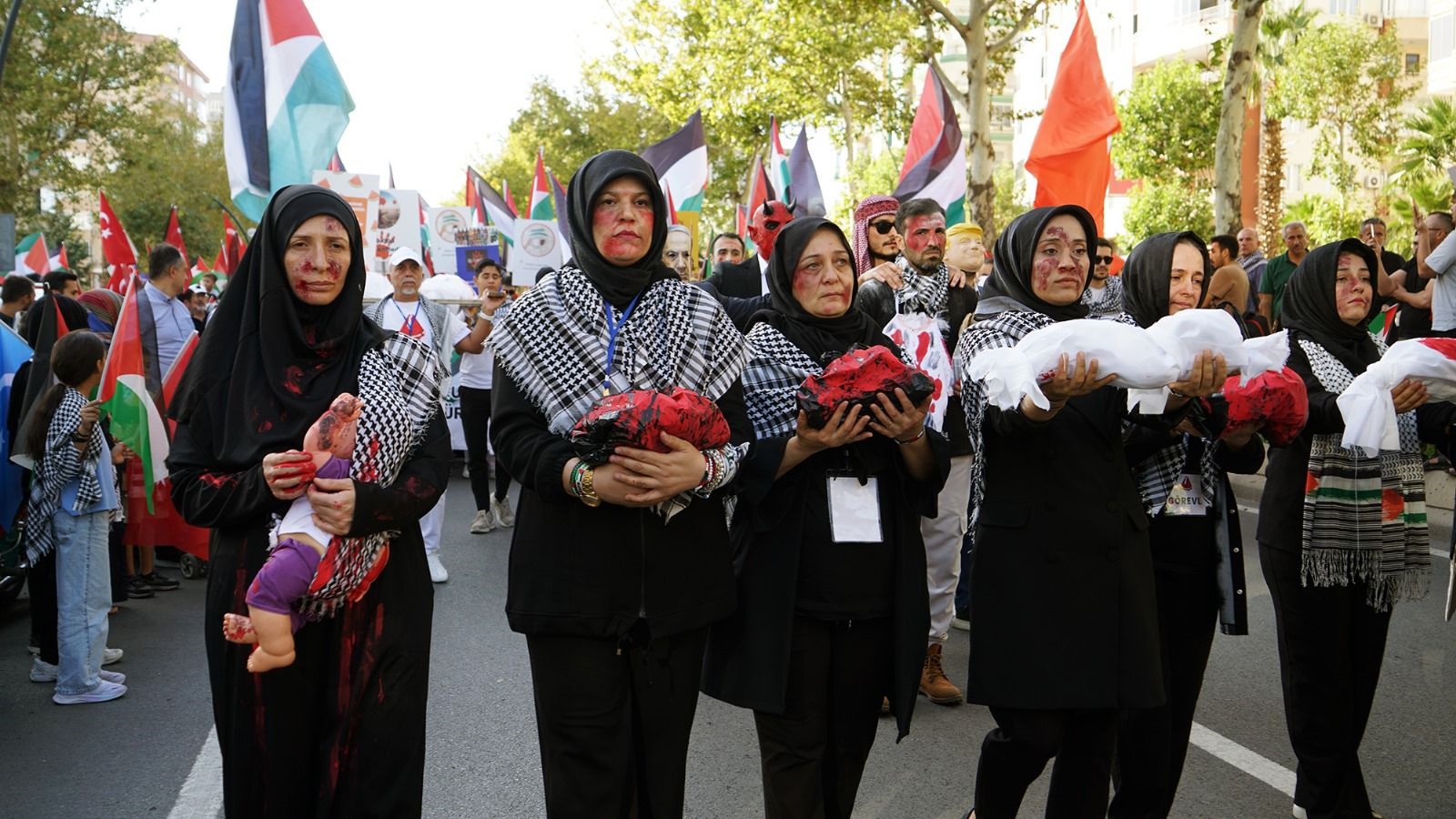 Kahramanmaraş, Gazze İçin Tek Yürek Oldu (3)