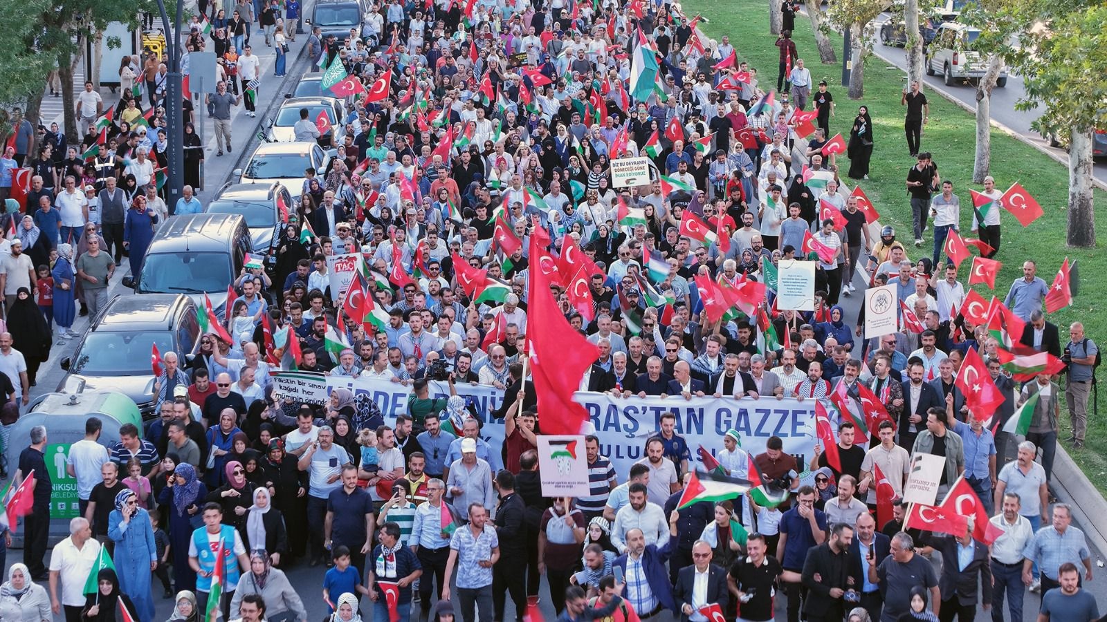 Kahramanmaraş, Gazze İçin Tek Yürek Oldu (4)