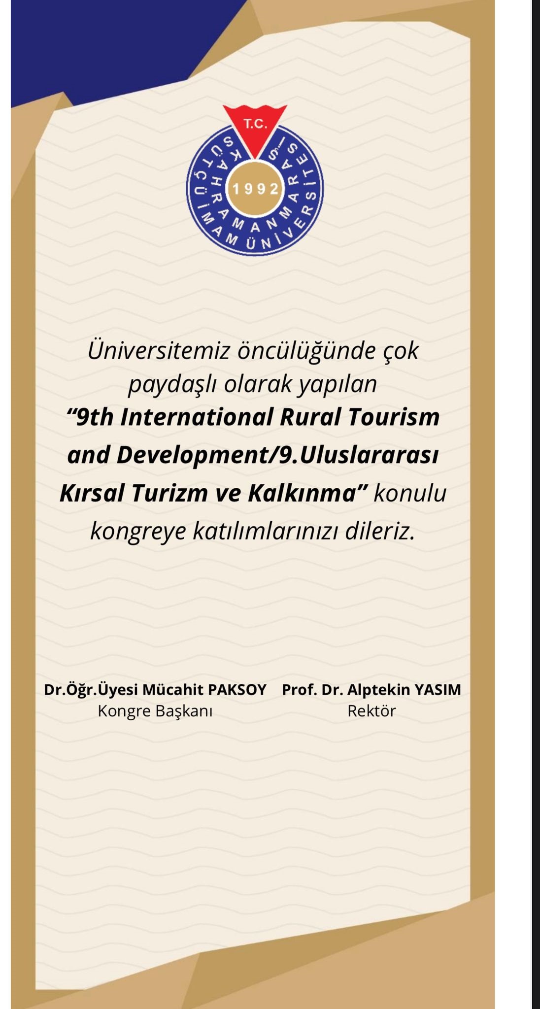 Uluslararası Kırsal Turizm Kongresi Başlıyor (2)