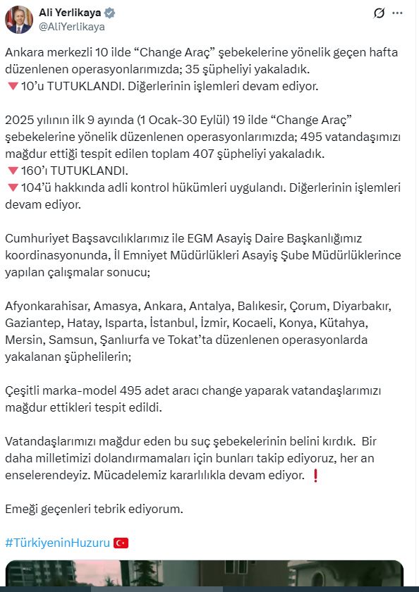 Yerlikaya X