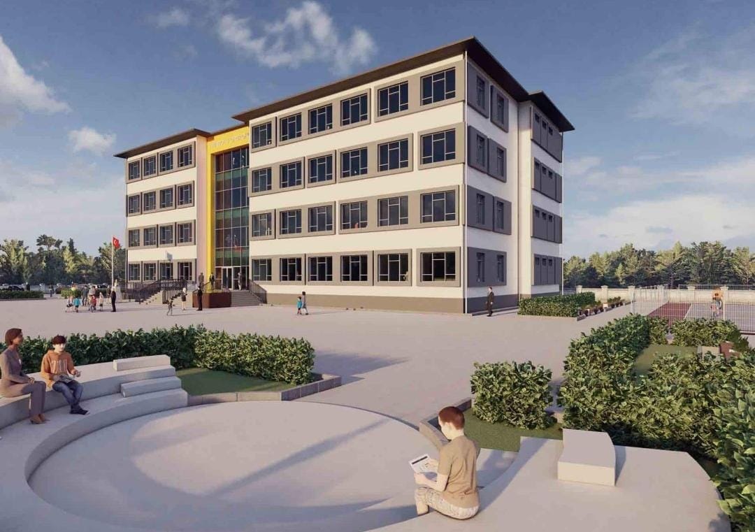 Gazi Ortaokulu Yeniden Yükseliyor (2)