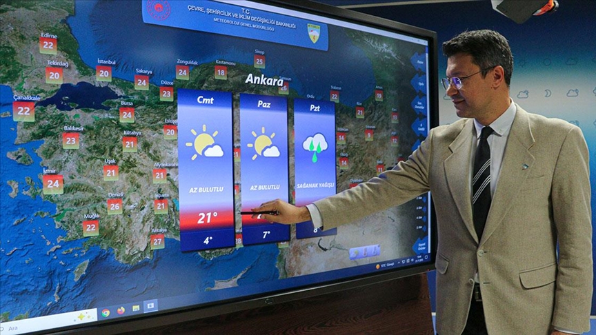 Hafta Sonu Yurt Genelinde Hava Bulutlu Olacak0