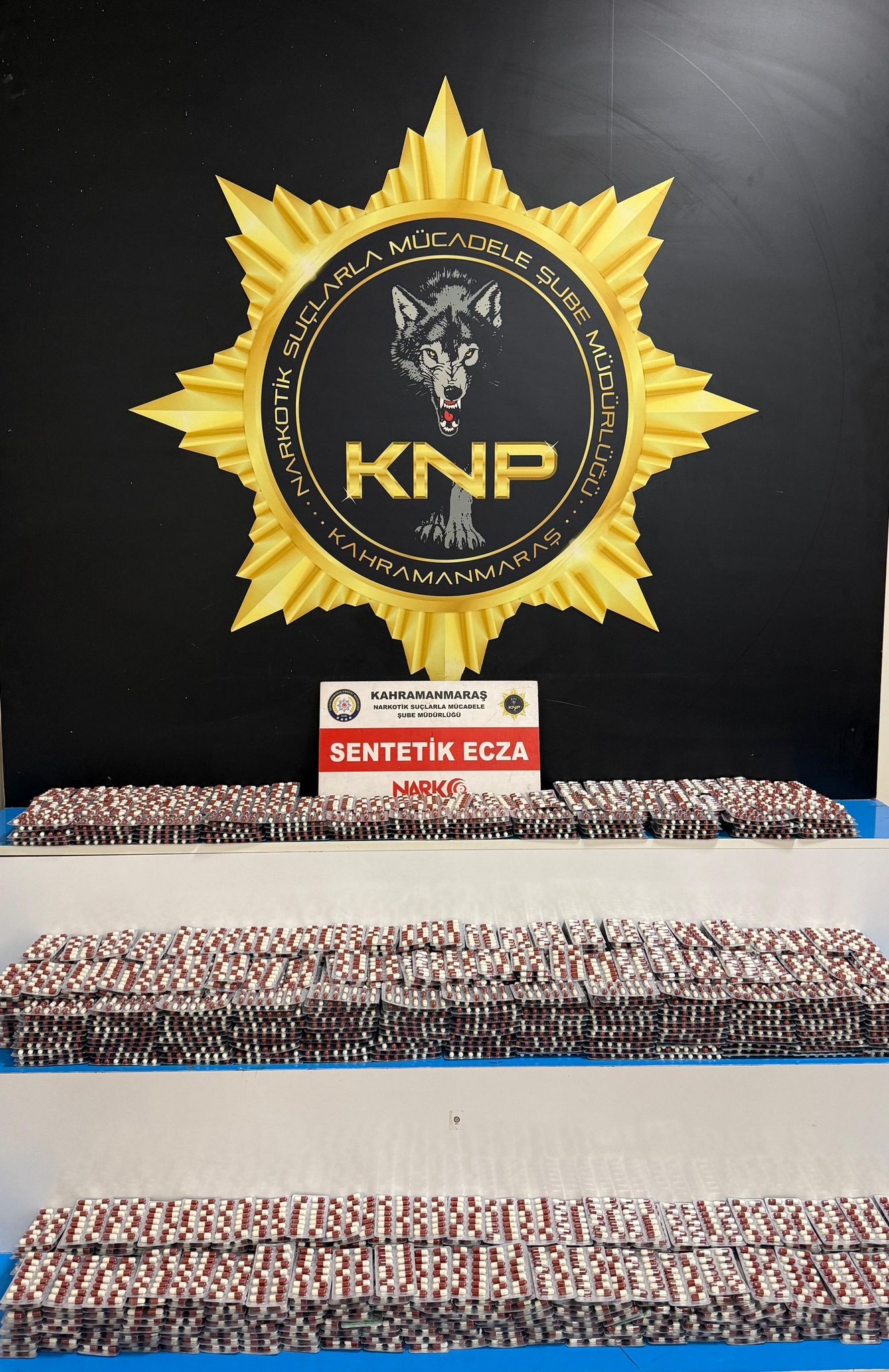 Kahramanmaraş’ta Narkotik Operasyonunda 22 Bin Sentetik Ecza Ele Geçirildi (2)