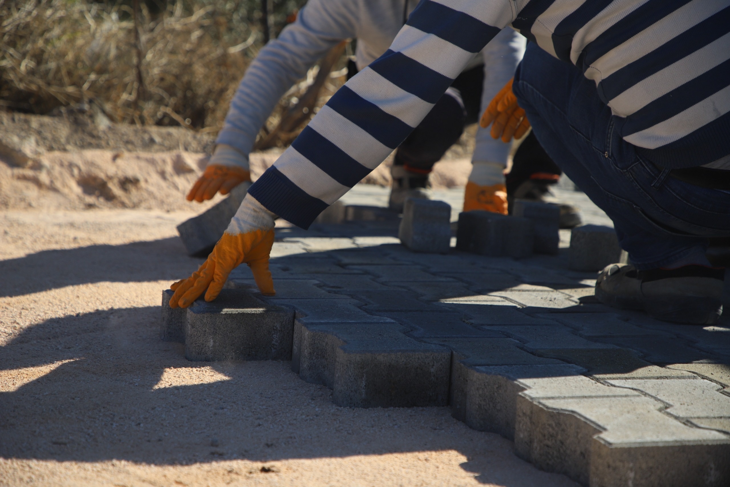 Kozludere'de Kilit Parke Çalışmaları Hızla İlerliyor (1)