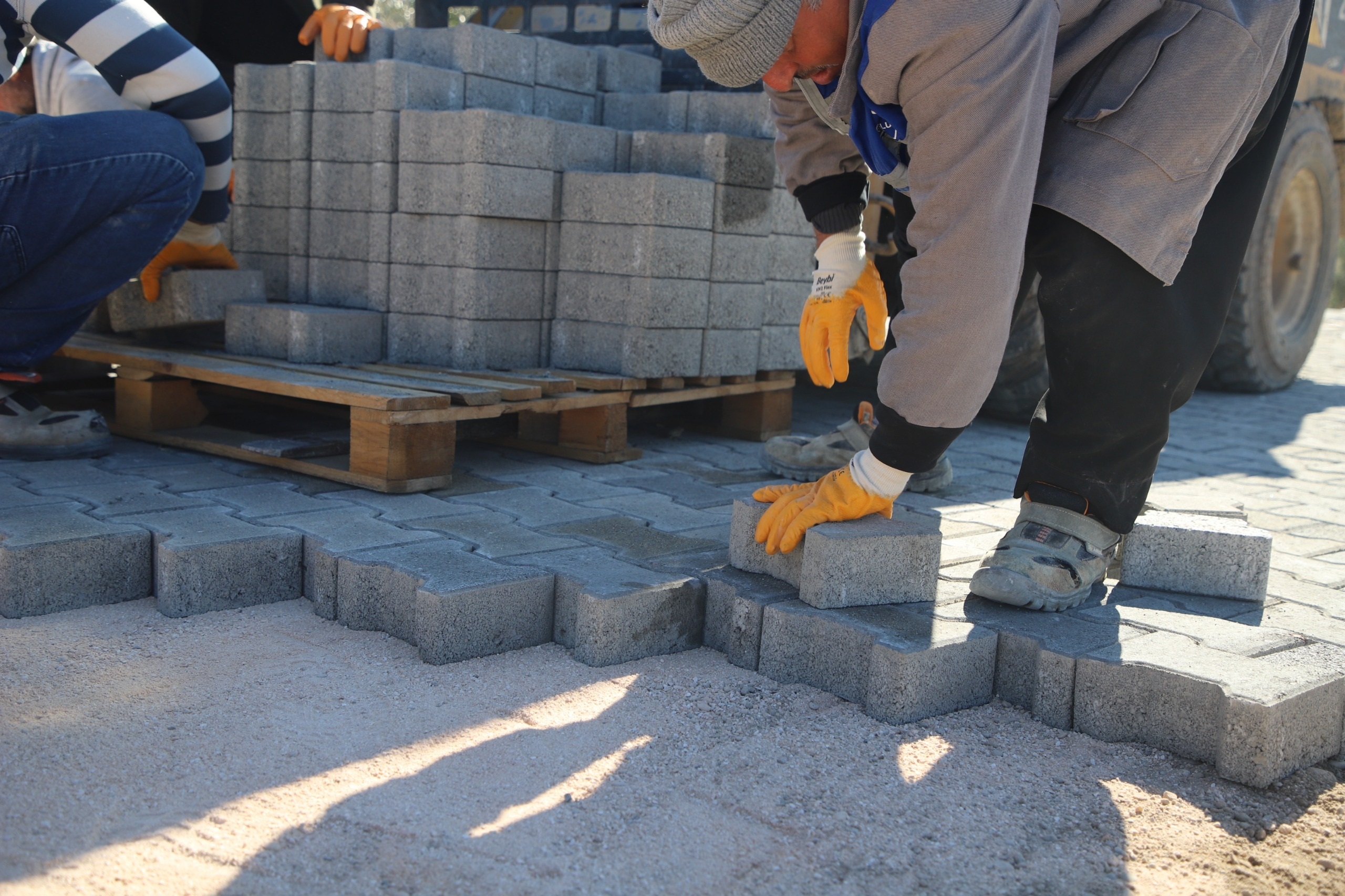 Kozludere'de Kilit Parke Çalışmaları Hızla İlerliyor (2)