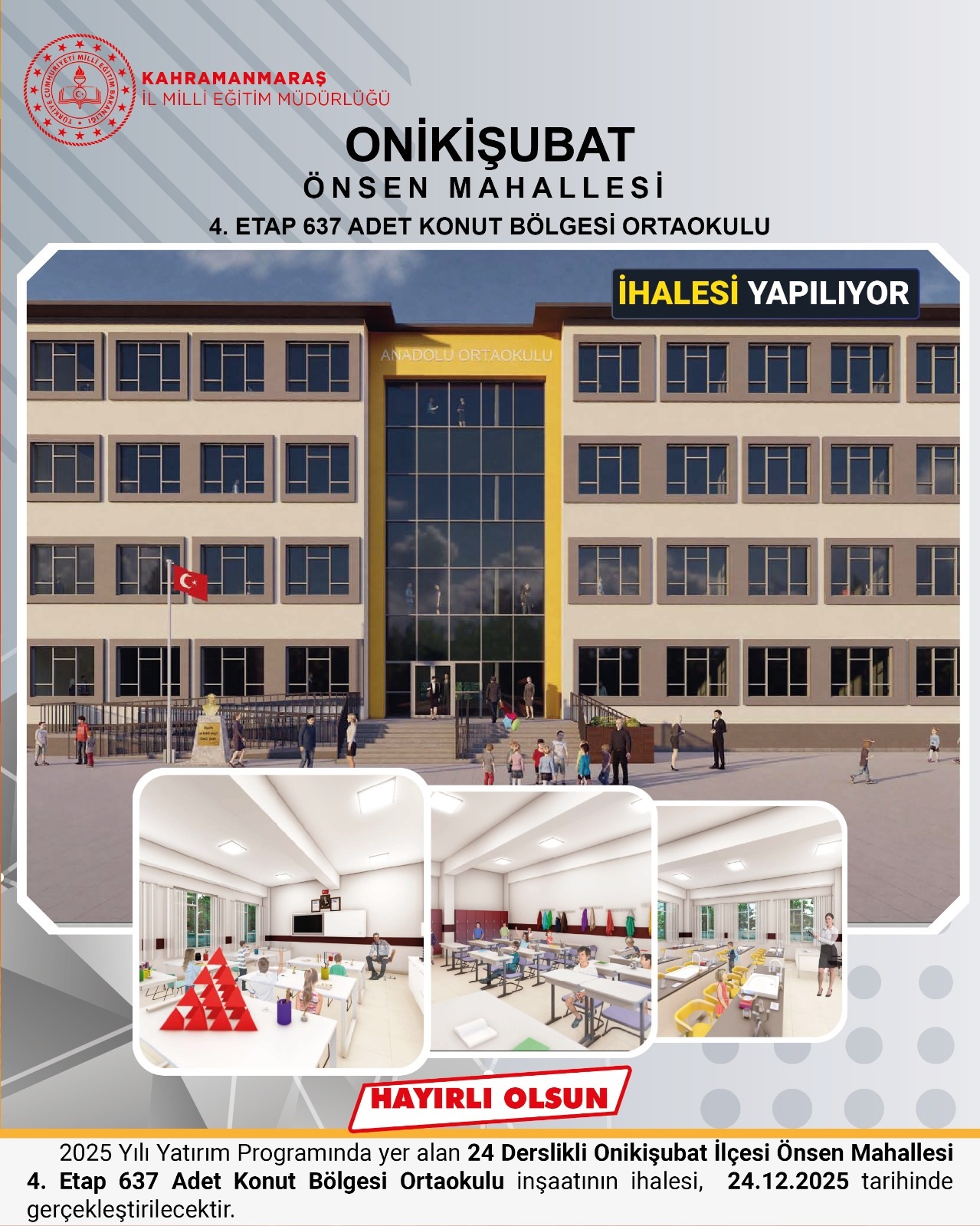 Önsen Mahallesi’ne 24 Derslikli Yeni Ortaokul Müjdesi (2)