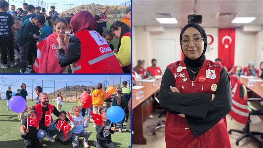 Üniversiteli Nur Helin, Kızılay Gönüllüsü Olmasını Sağladığı 120 Akranıyla Köylere Iyilik Taşıyor (2)