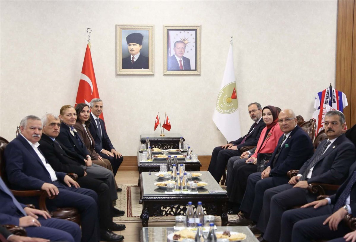 Vali Ünlüer, Tbmm Araştırma Komisyonu Üyeleriyle Bir Araya Geldi (1)