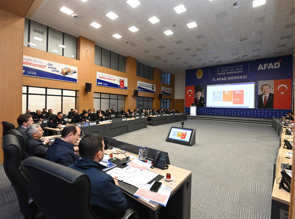 Afet Koordinasyon Ve Değerlendirme Toplantısı Gerçekleştirildi (8)