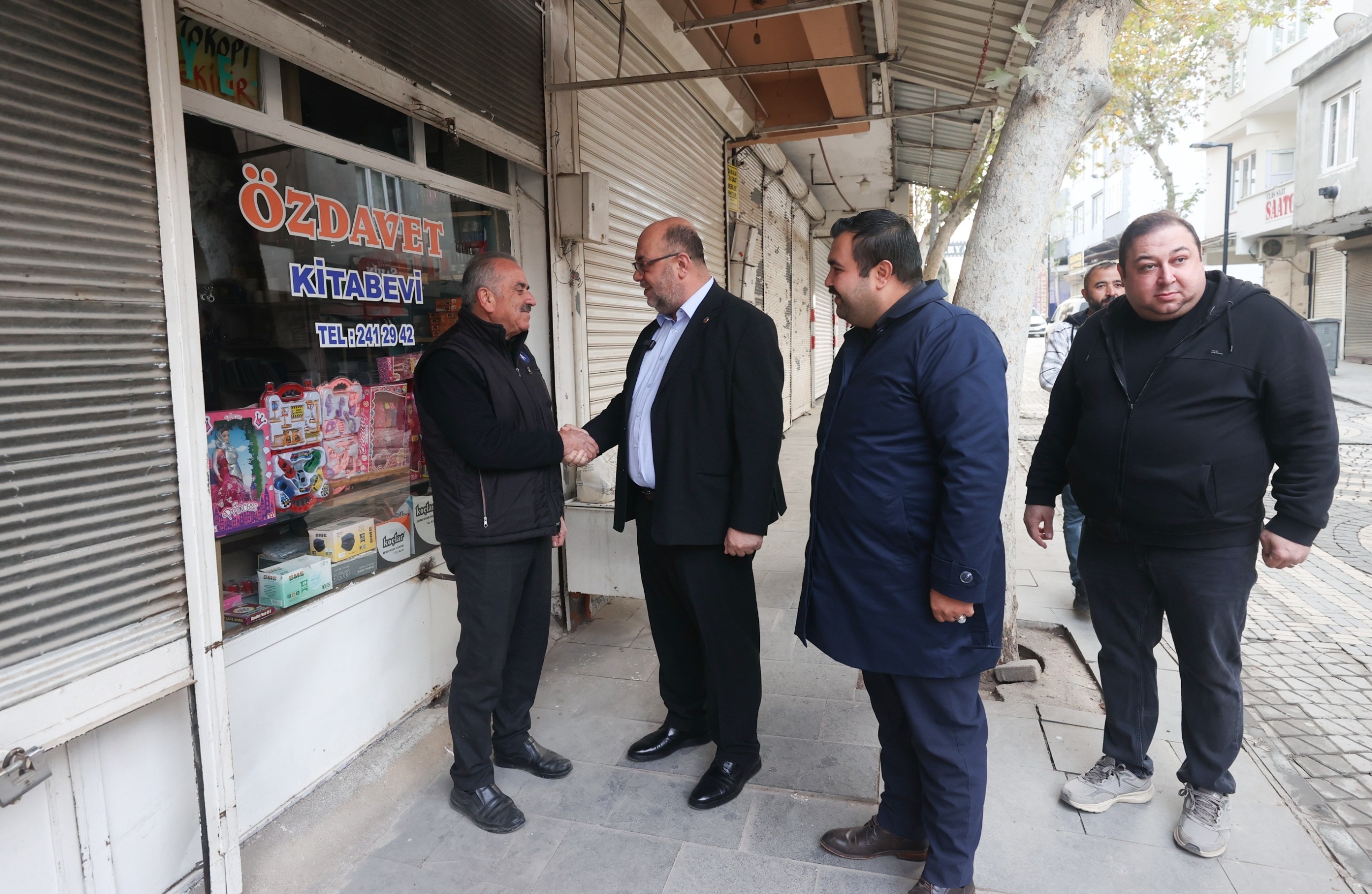 Başkan Akpınar'dan Sakarya Çarşısında Esnaf Ziyareti (1)