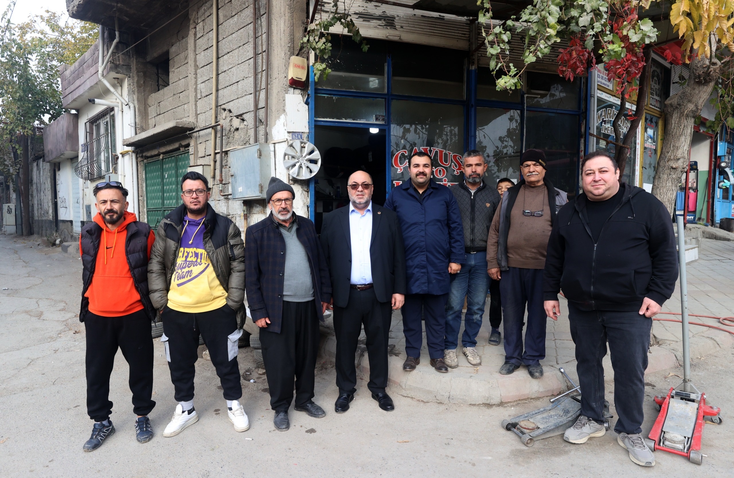 Başkan Akpınar'dan Sakarya Çarşısında Esnaf Ziyareti (4)