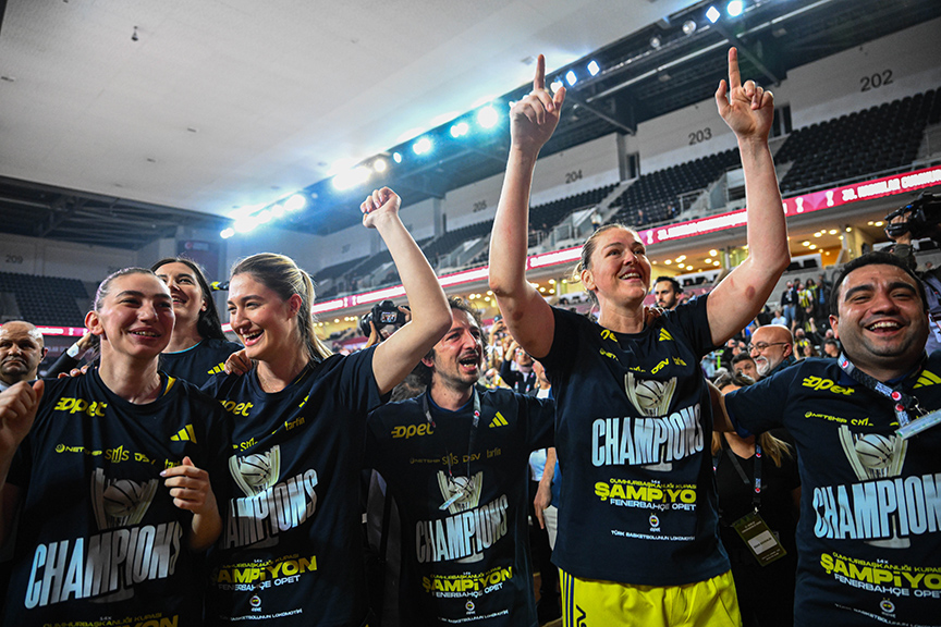 Kadınlar Cumhurbaşkanlığı Kupası'nı Fenerbahçe Opet Kazandı (1)