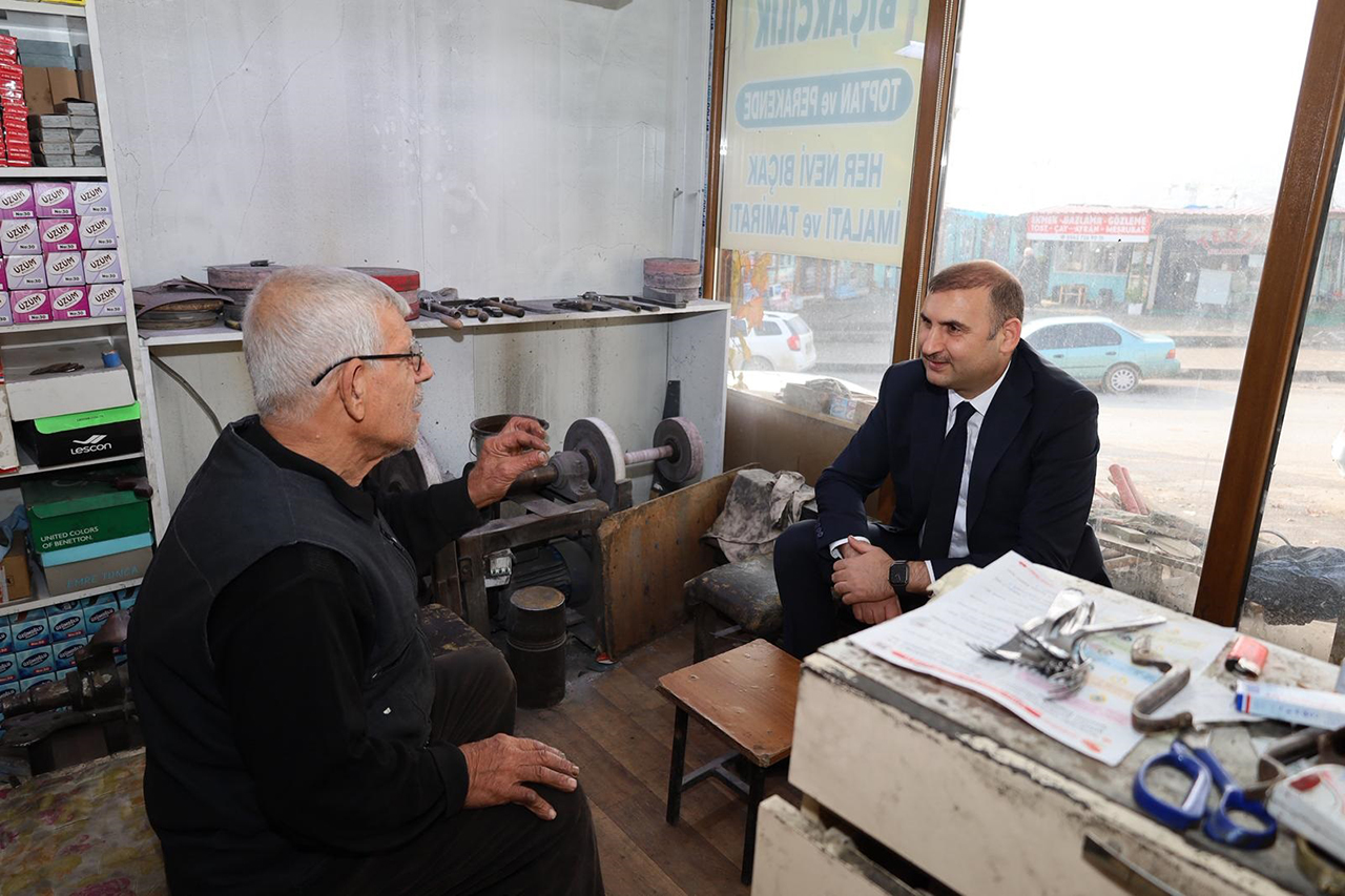 Yasin Özdemir’den Eski Sporcu Hasan Tandoğdu’ya Ziyaret (1)