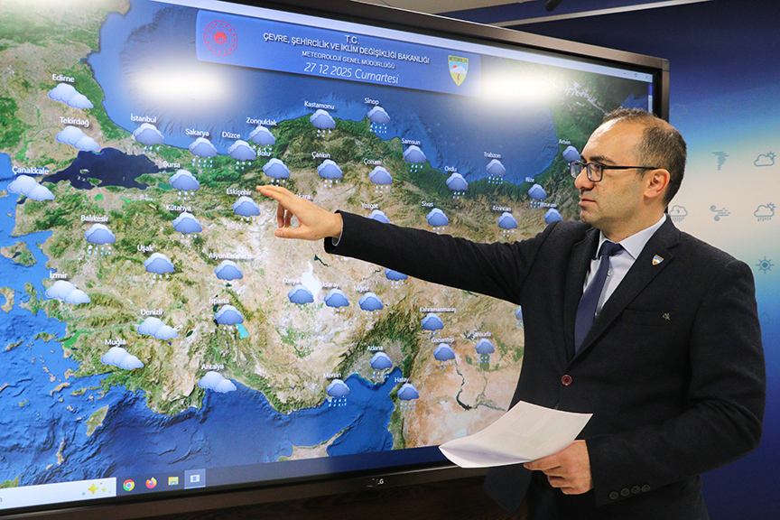 Yurt Genelinde Sıcaklıklar 4 Ila 10 Derece Düşecek